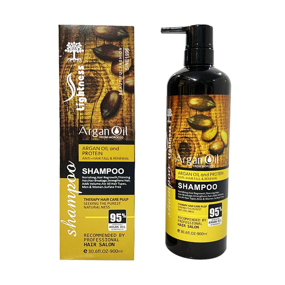 شامپو لایتنس حاوی روغن آرگان | Lightness Hair Shampoo