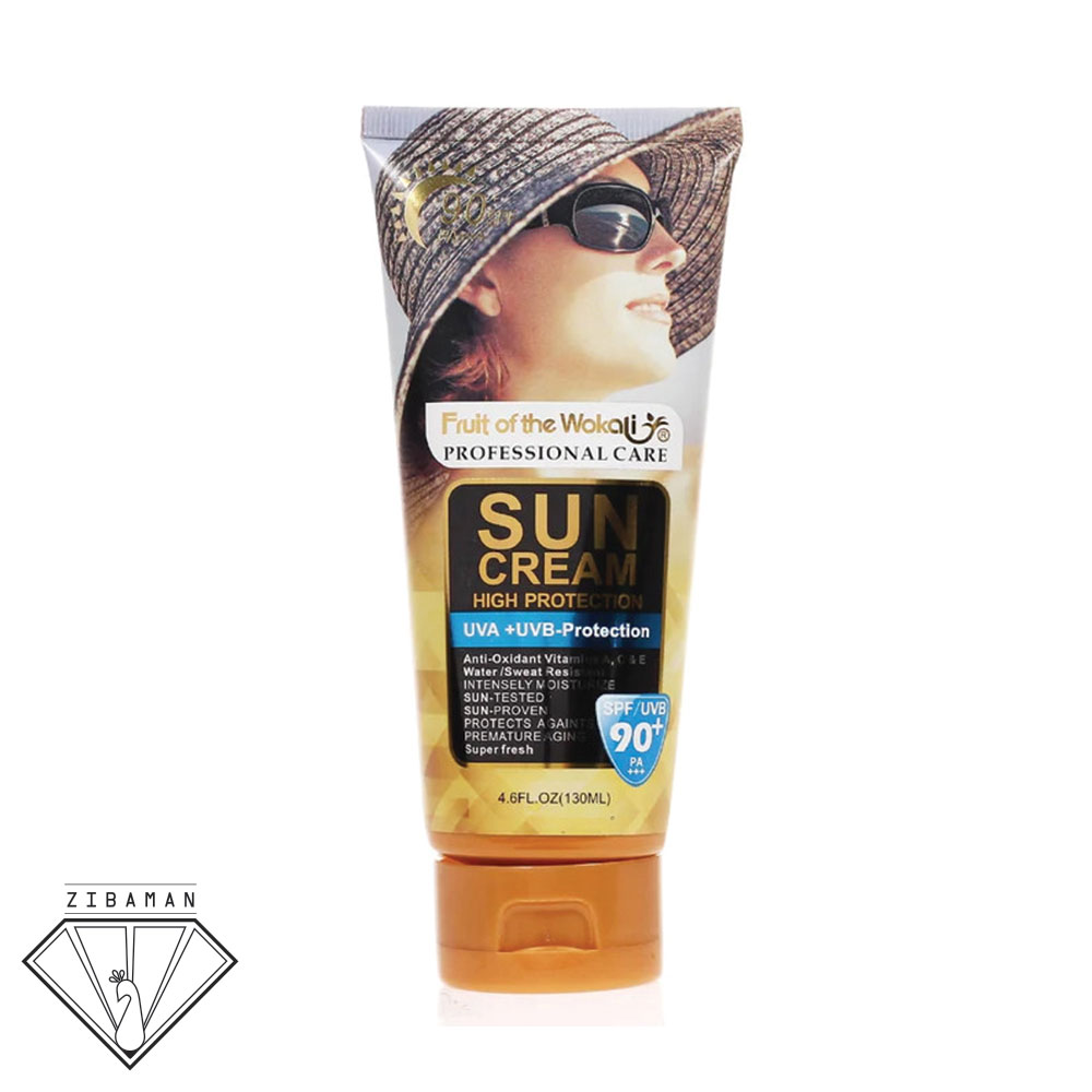 ضد آفتاب بی رنگ وکالی مدل Wokali | SPF90